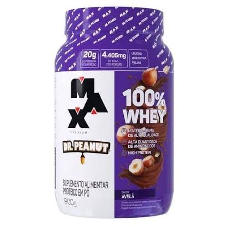 Max Titanium Dr. Peanut 100% Whey Avelã