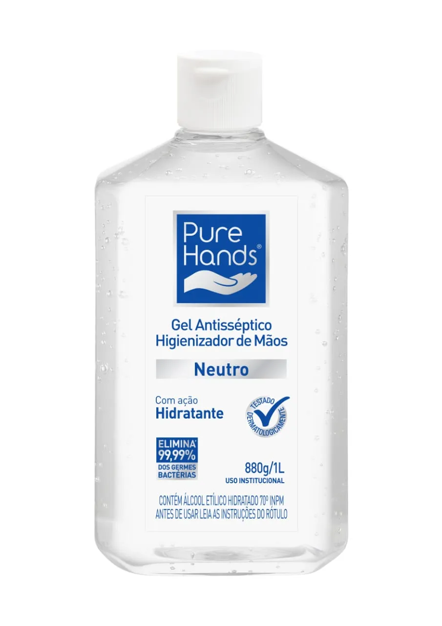 Pure Hands Gel Antisséptico Neutro